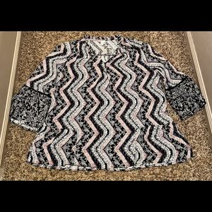 Pink & Black Cato Blouse